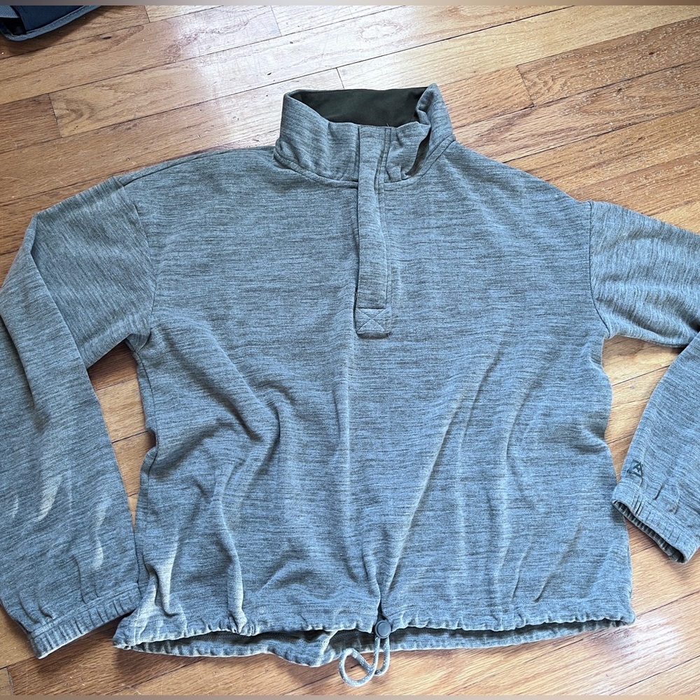 Avalanche 1/4 zip fleece pullover sweatshirt M